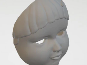 mascara juego del calamar 3D Print Model