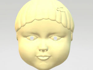mascara juego del calamar 3D Print Model
