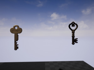 luxury key set unreal engine ready use 3D Model