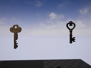 luxury key set unreal engine ready use 3D Model