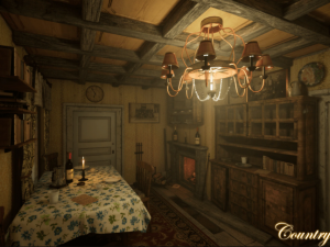 Old House Unreal Engine Ready To use 3D Модель
