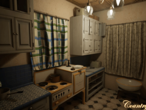 Old House Unreal Engine Ready To use 3D Модель