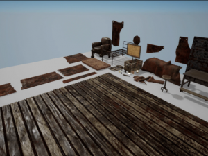 Apocalyptic Apartment Unreal Engine Ready to use 3D मॉडल