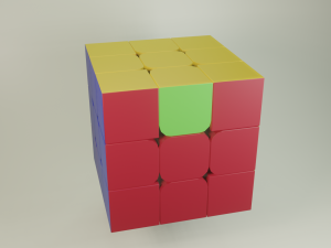 rubiks cube Modèle 3D