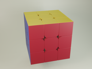 rubiks cube Modèle 3D