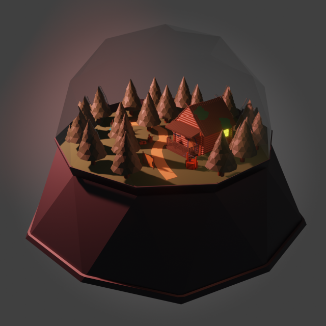 foresters house Modèle 3D .c4d .max .obj .3ds .fbx .stl .blend 