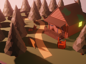 foresters house Modèle 3D