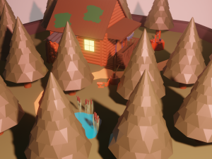 foresters house Modèle 3D