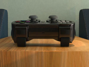듀얼쇼크3 ps3 3D 모델