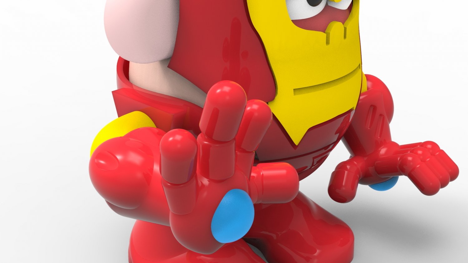 Mr potato clearance iron man