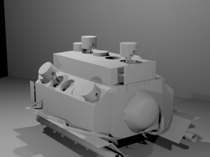 Engine 3D 모델