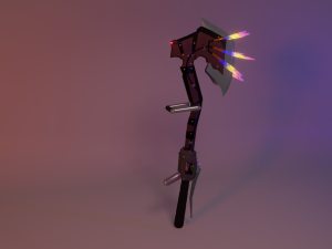 Axe fire Modelo 3D