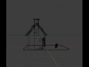 cozy house zubastika 3D Model