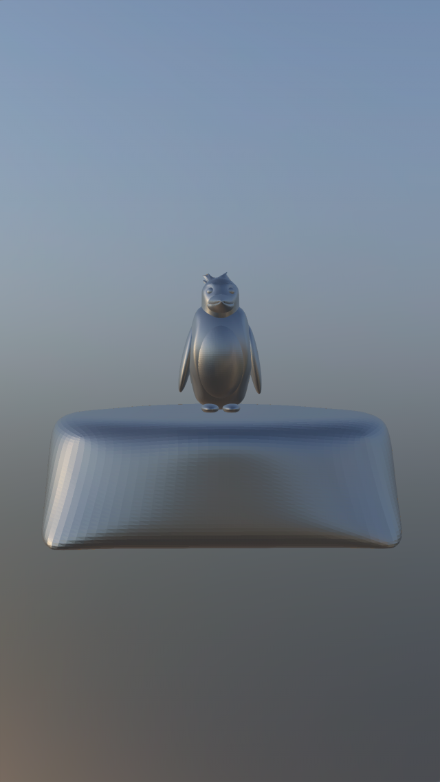 pingwin 3D Model .c4d .max .obj .3ds .fbx .stl .blend 