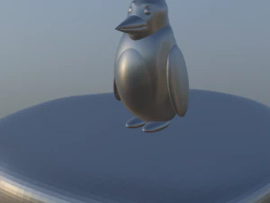 pingwin Modello 3D