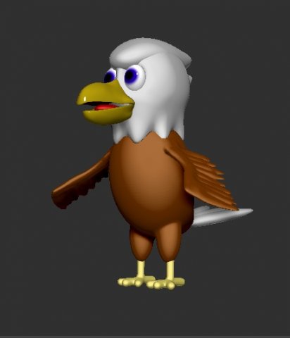 parrot 3D Model .c4d .max .obj .3ds .fbx .stl .blend 