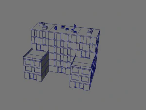 Low Poly City Pack 3D Model