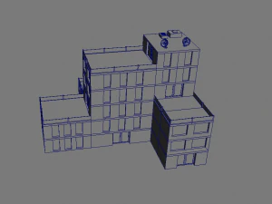Low Poly City Pack 3D Model