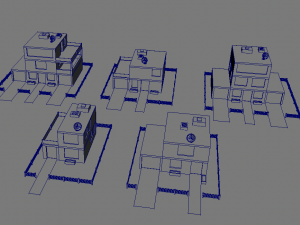 Low Poly City Pack Model 3D