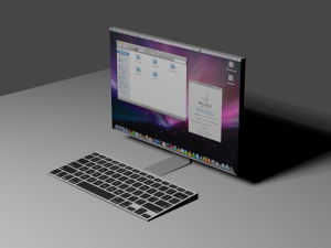 Apple mac 3D मॉडल