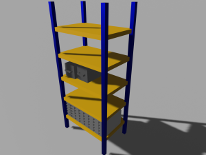 Rack 3D Model