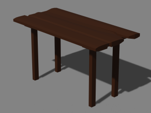 Table 3D Model