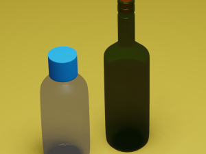 Bottles 3D Model