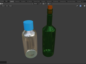 Bottles 3D Model