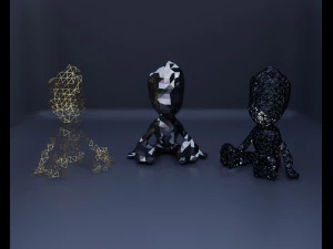 groot low poly 3D Model