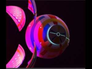 robot arm scifi spaceship inspiration eye 89 3D Model