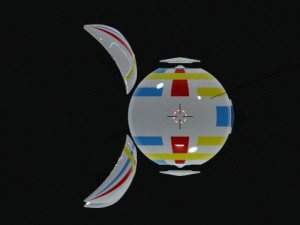 robot arm scifi spaceship inspiration eye 89 3D Model