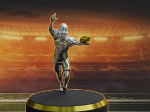 american football trophy 3D Model