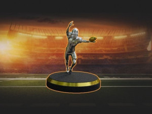 american football trophy 3D Model