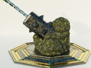 war hammer medieval arm fantasy Modelo 3D