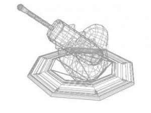 war hammer medieval arm fantasy 3D Model