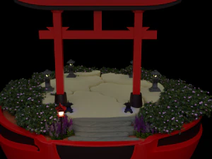 pok&eacute;bola do Jap&atilde;o Modelo 3D