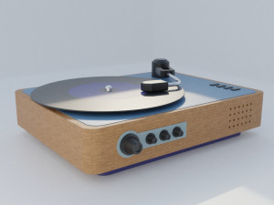record player 3D Model