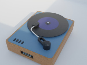 record player 3D Модель
