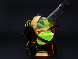 bottle potion 3D Model