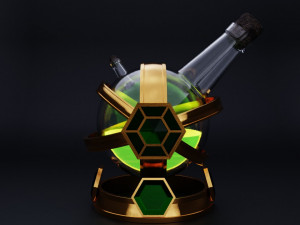 bottle potion 3D मॉडल