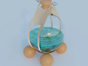 po&ccedil;&atilde;o cura vida Modelo 3D