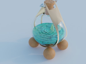 potion cure life 3D Model