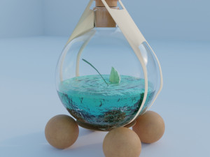 potion cure life 3D Model