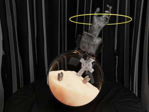 desert hand potion 3D Модель