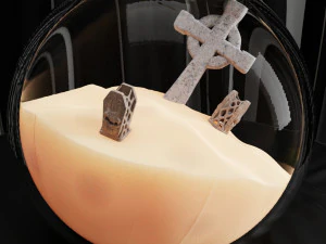 pozione per le mani del deserto Modello 3D