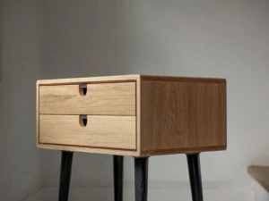 टेबल बेडसाइड लकड़ी 3D मॉडल