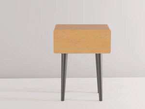 table bedside wood 3D Model