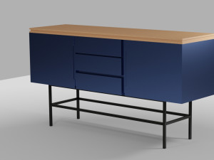 furniture design cabinet 3D Модель