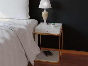 Style side table 3D Model