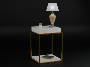 Style side table 3D Model